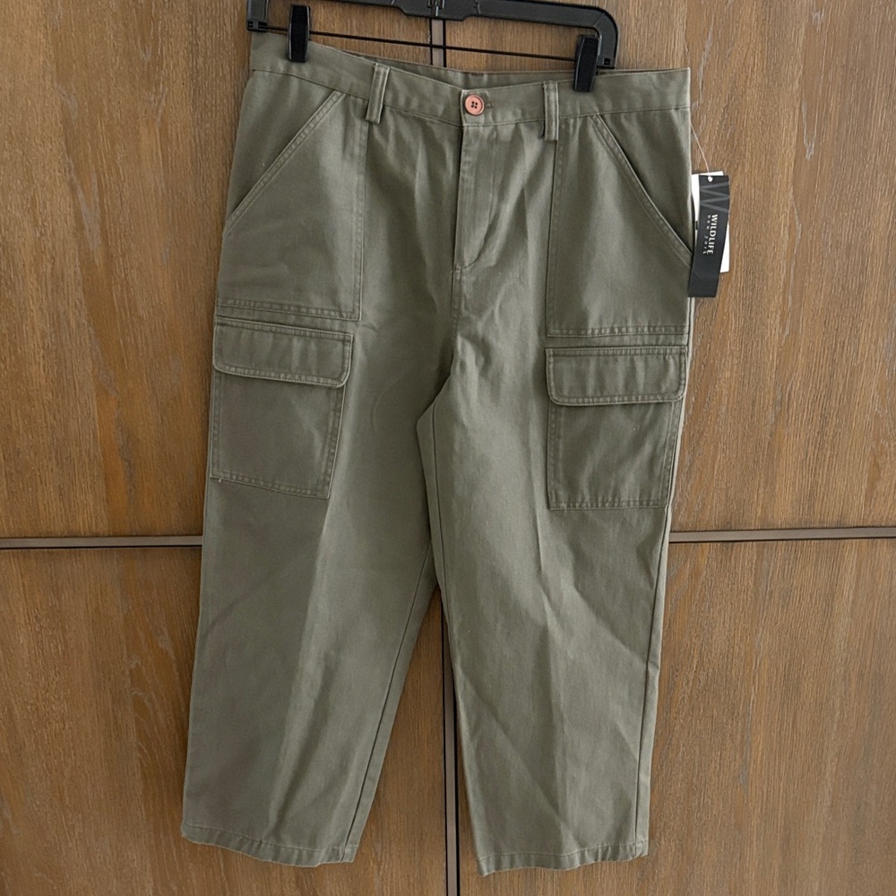 Olive Green Cargo Pants